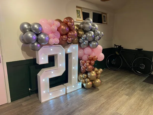21st Birthday Setup